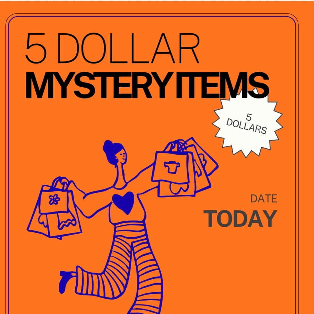 5 DOLLAR Mystery ITEMS